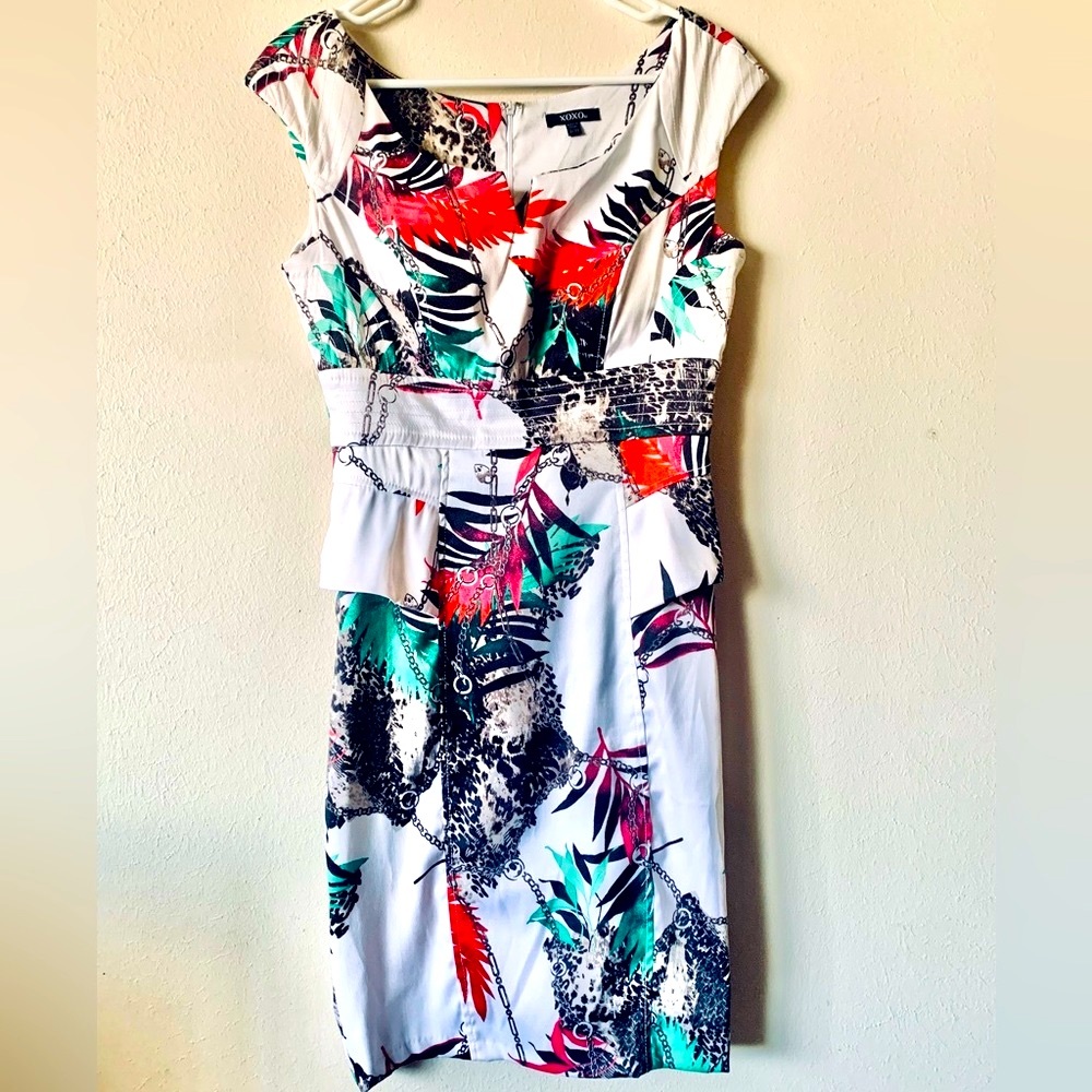 XOXO Peplum Dress